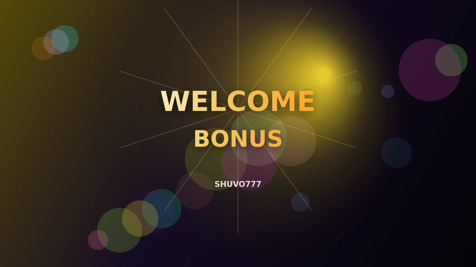 Claim your welcome bonus